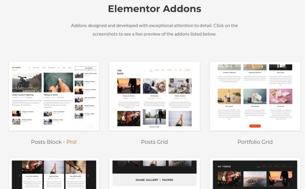 Addons for Elementor Pro