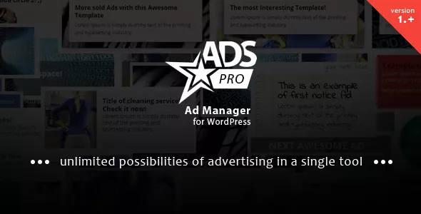 Ads Pro Plugin – Multi-Purpose WordPress Advertising Manager