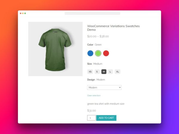 WooSwatches – WooCommerce Color or Image Variation Swatches