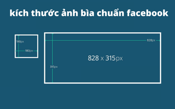 Kích thước ảnh bìa Facebook chuẩn