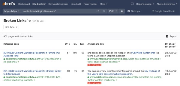 Dead Links Checker