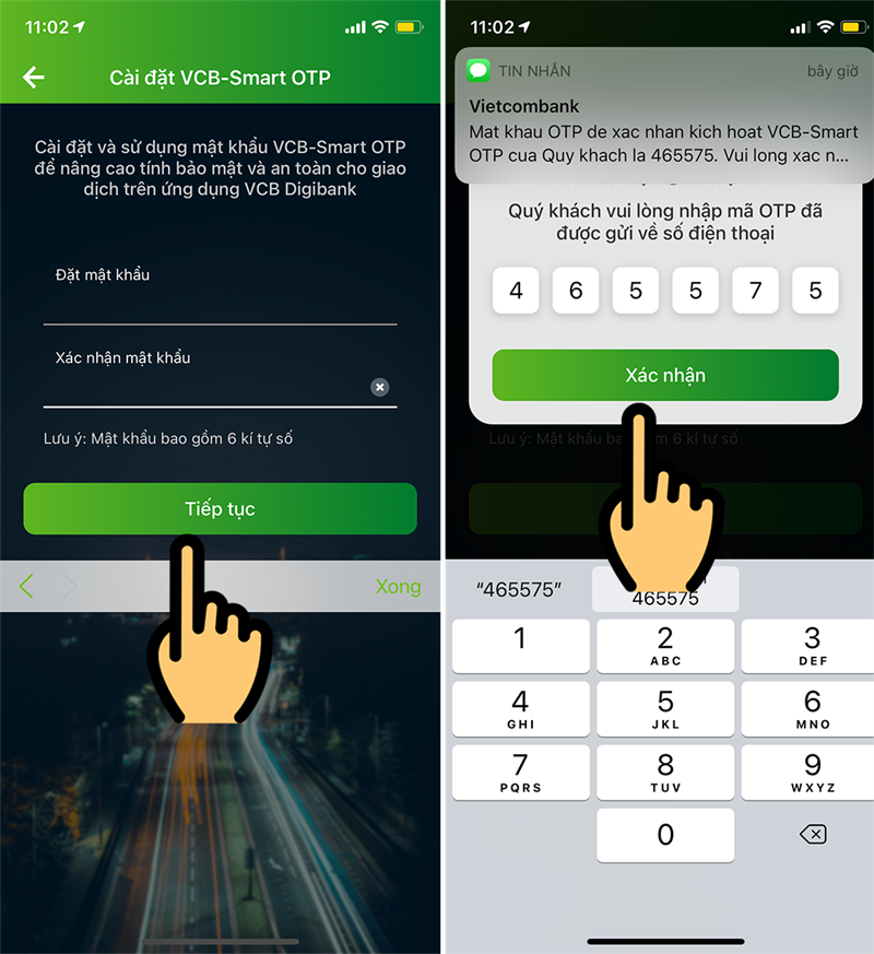 Smart OTP hoạt động như thế nào?