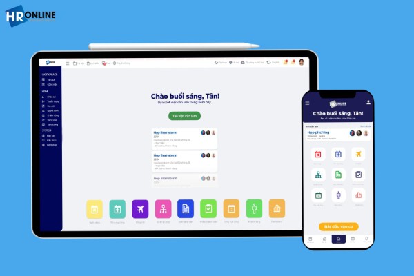 Phần mềm chuyên quản lý nhân sự HrOnline