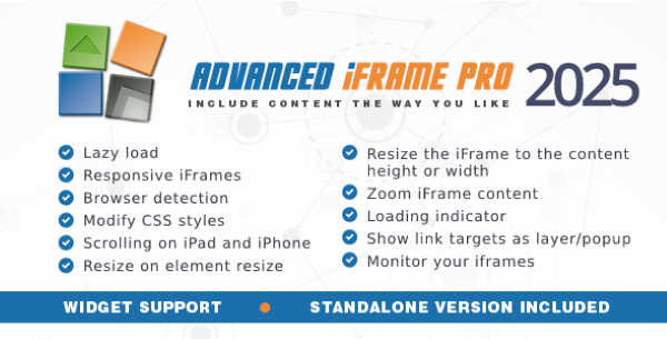 Giới thiệu về Advanced iFrame Pro Giới thiệu về Advanced iFrame Pro
