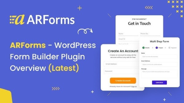 Tổng quan về ARForms - WordPress Form Builder Plugin Tổng quan về ARForms - WordPress Form Builder Plugin