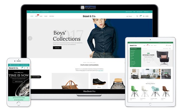 Các đặc điểm nổi bật của Basel Responsive eCommerce Theme