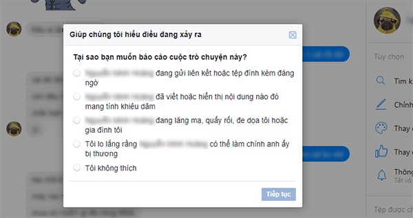 Báo cáo spam là gì?