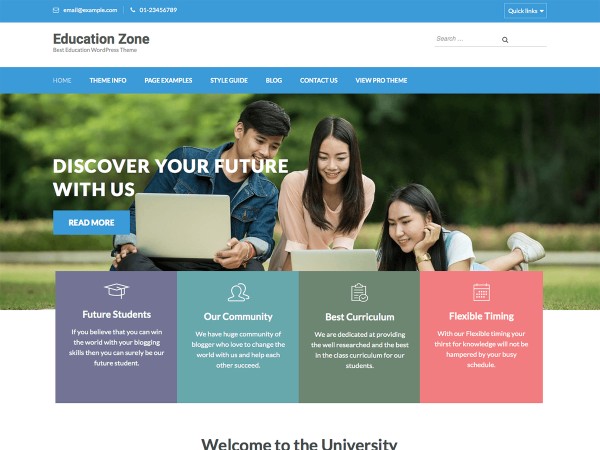 Education WordPress Theme là gì?