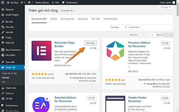 Hướng dẫn cài đặt và kích hoạt Elementor PRO Hướng dẫn cài đặt và kích hoạt Elementor PRO