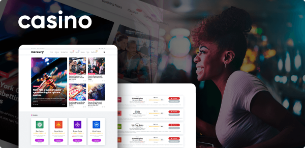 Tại sao chọn Mercury Theme cho website Affiliate Cờ Bạc & Casino?