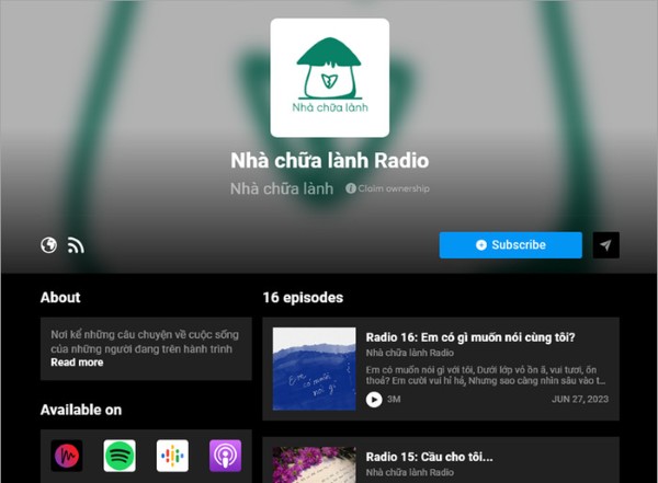 Nhà chữa lành Radio
