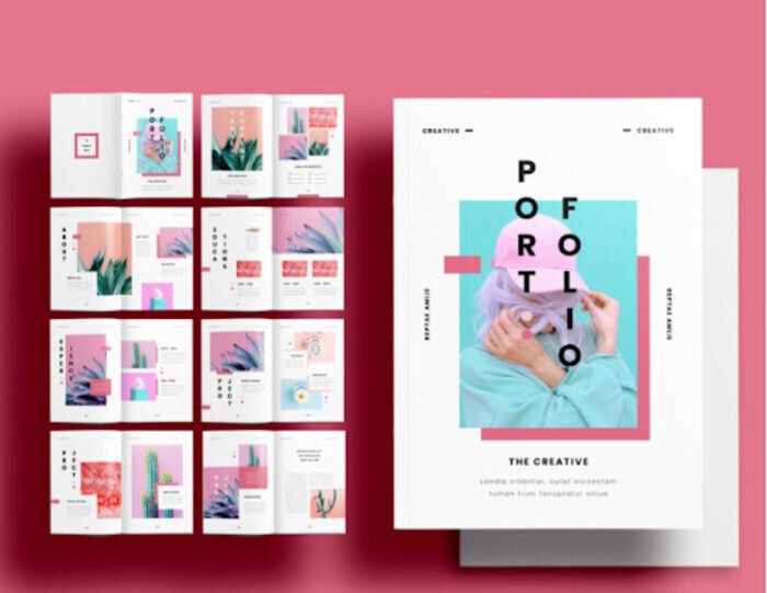 Cấu trúc chính của portfolio gồm những gì?