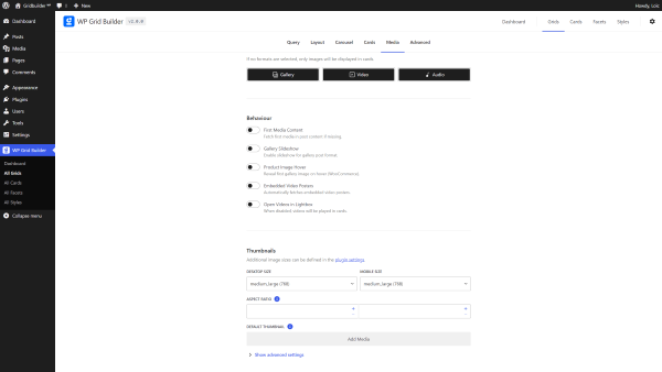 Hướng dẫn cài đặt và cấu hình The Grid Responsive WordPress Grid Plugin Hướng dẫn cài đặt và cấu hình The Grid Responsive WordPress Grid Plugin