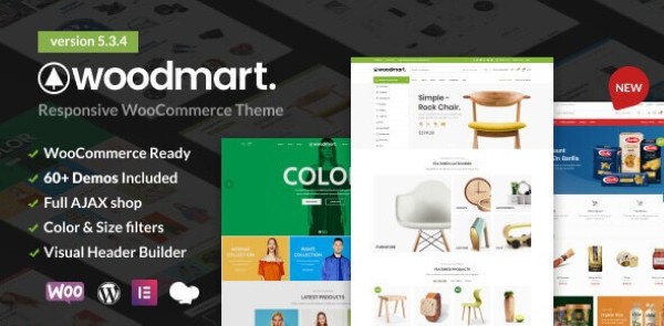 Giới thiệu toàn diện về WoodMart – Responsive WooCommerce WordPress Theme