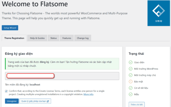 Nhập demo & tùy chỉnh giao diện WoodMart
