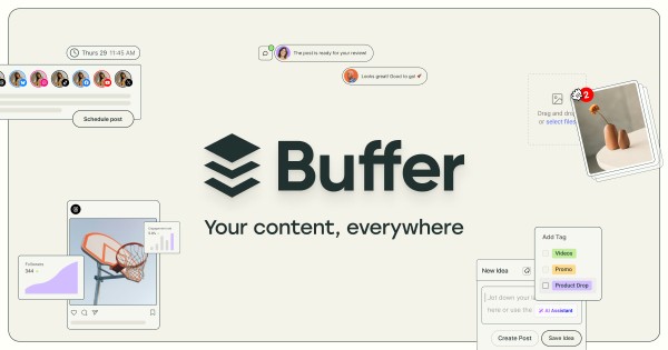 Buffer là công cụ lập lịch đơn giản cho cá nhân và doanh nghiệp nhỏ