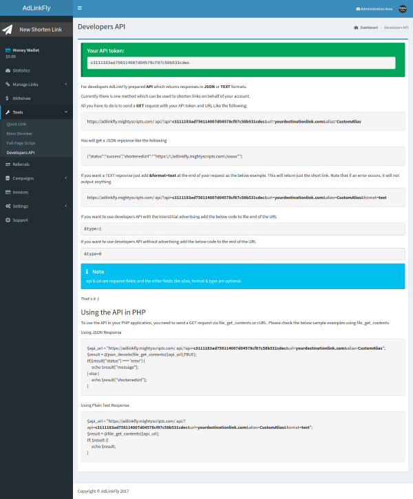 Hướng dẫn chi tiết cài đặt và cấu hình AdLinkFly Hướng dẫn chi tiết cài đặt và cấu hình AdLinkFly