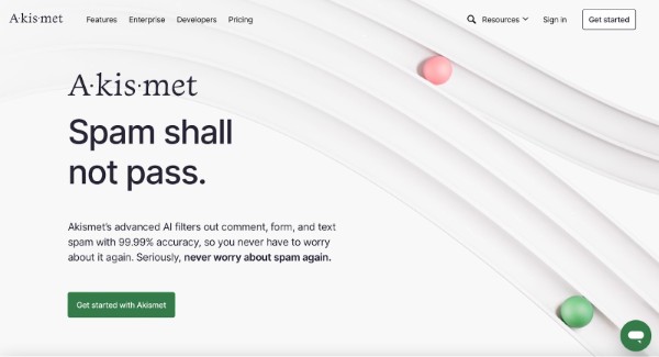 Akismet AI plugin bảo vệ website khỏi nội dung độc hại