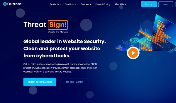 Quttera Web là công cụ bảo mật hàng đầu cho website