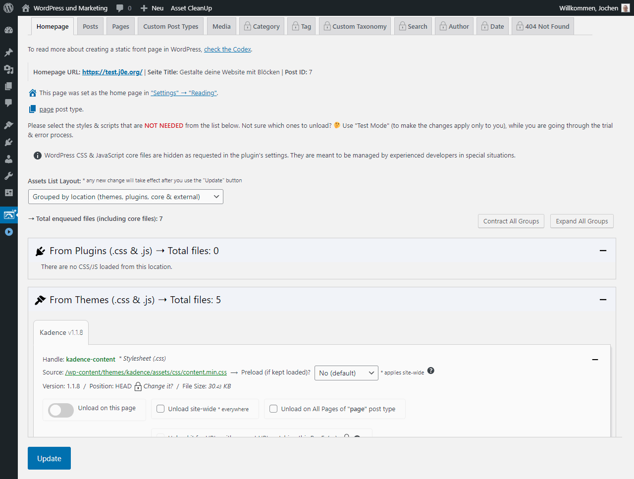Quy trình cài đặt và kích hoạt plugin Asset CleanUp Pro