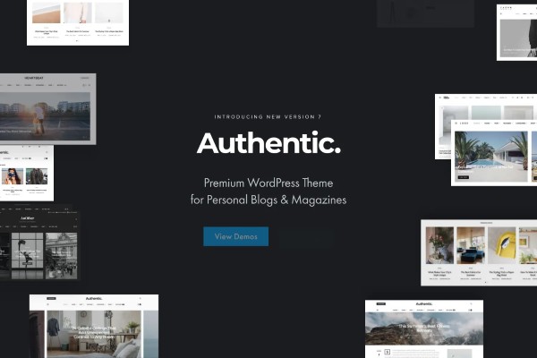 Khái niệm Authentic – Lifestyle Blog & Magazine WordPress Theme