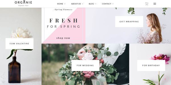 Tính năng nổi bật trong Creta Flower Shop Theme