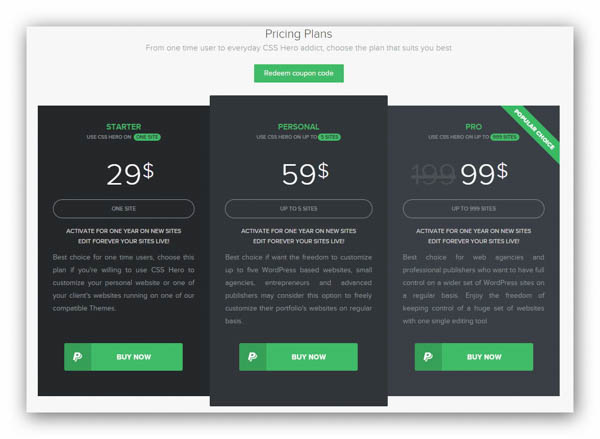 Tìm hiểu các gói Premium key CSS Hero chính hãng và cách mua