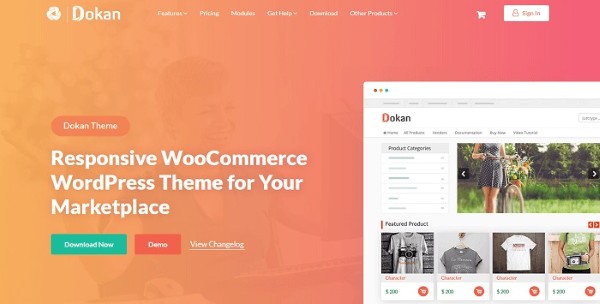 Tổng hợp tính năng nổi bật của Dokan eCommerce Theme