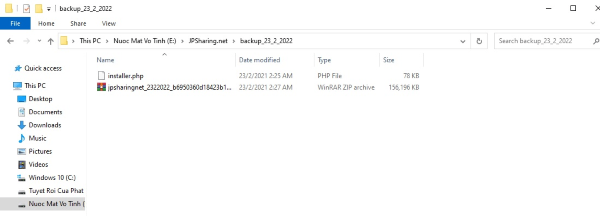 Kiểm tra kết quả backup Kiểm tra kết quả backup