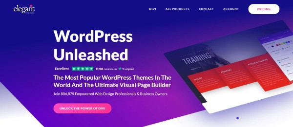 Tính năng nổi bật của Elegant Themes Divi WordPress Theme