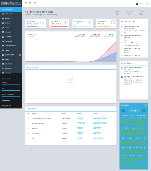 Hướng dẫn triển khai Freelance Cockpit – Project Management and CRM Hướng dẫn triển khai Freelance Cockpit – Project Management and CRM