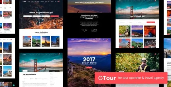 Grand Tour | Travel Agency WordPress giao diện đẹp, nhiều tính năng