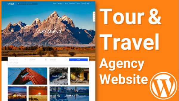 Tổng quan về theme Grand Tour – Travel Agency cho WordPress