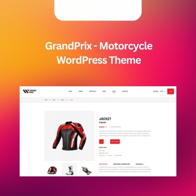 GrandPrix – Motorcycle WordPress Theme
