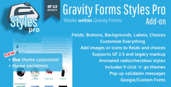 Giới thiệu Gravity Forms Styles Pro Giới thiệu Gravity Forms Styles Pro