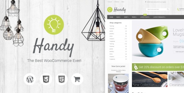 Giới thiệu về Handy – Handmade Shop WordPress WooCommerce Theme