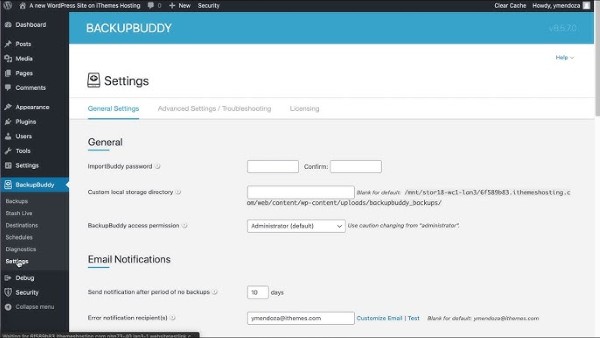iThemes BackupBuddy 2 Hướng dẫn cài đặt và sử dụng iThemes BackupBuddy (Step-by-step)