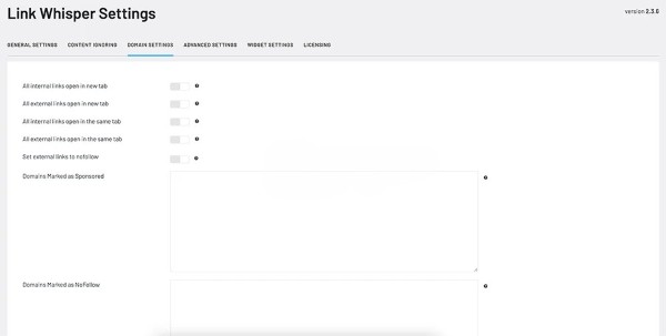 Domain Settings – Cài đặt liên kết theo tên miền Domain Settings – Cài đặt liên kết theo tên miền