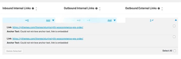 Inbound Internal Links Inbound Internal Links