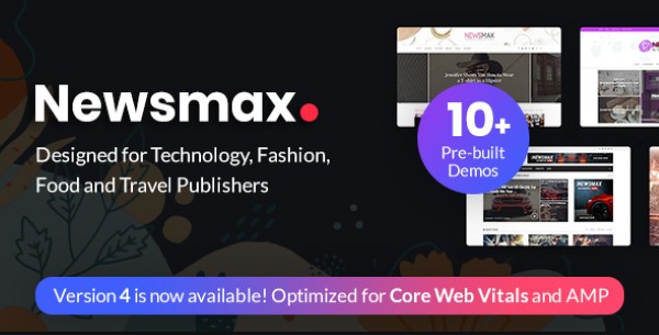 Giới thiệu về Newsmax – Multi-Purpose News & Magazine Theme