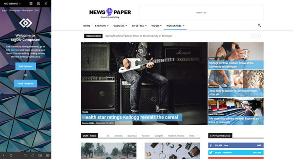 Hiệu suất, tối ưu SEO và tốc độ tải trang Newspaper