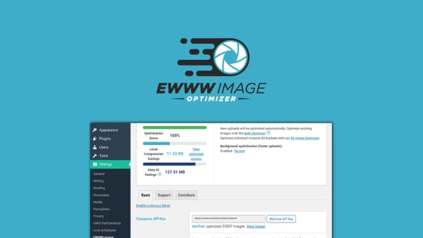 EWWW Image Optimizer là một plugin WordPress giúp tự động tối ưu hóa hình ảnh