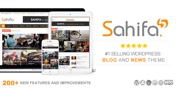 Giới thiệu về Sahifa – Responsive WordPress News / Magazine / Newspaper Theme