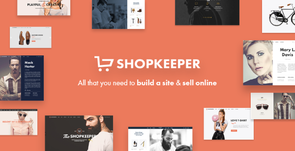 Shopkeeper Ecommerce WP Theme - Hệ thống thiết kế giao diện chuyên nghiệp, hiện đại