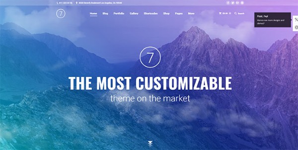 Tại sao nên sử dụng The7 — Multi-Purpose Website Building Toolkit for WordPress?