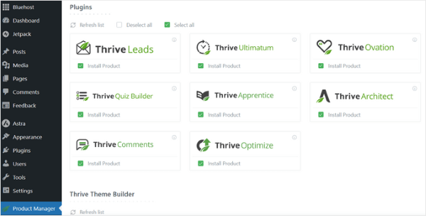 Hướng dẫn cơ bản để bắt đầu với Thrive Theme Bundle cho người mới