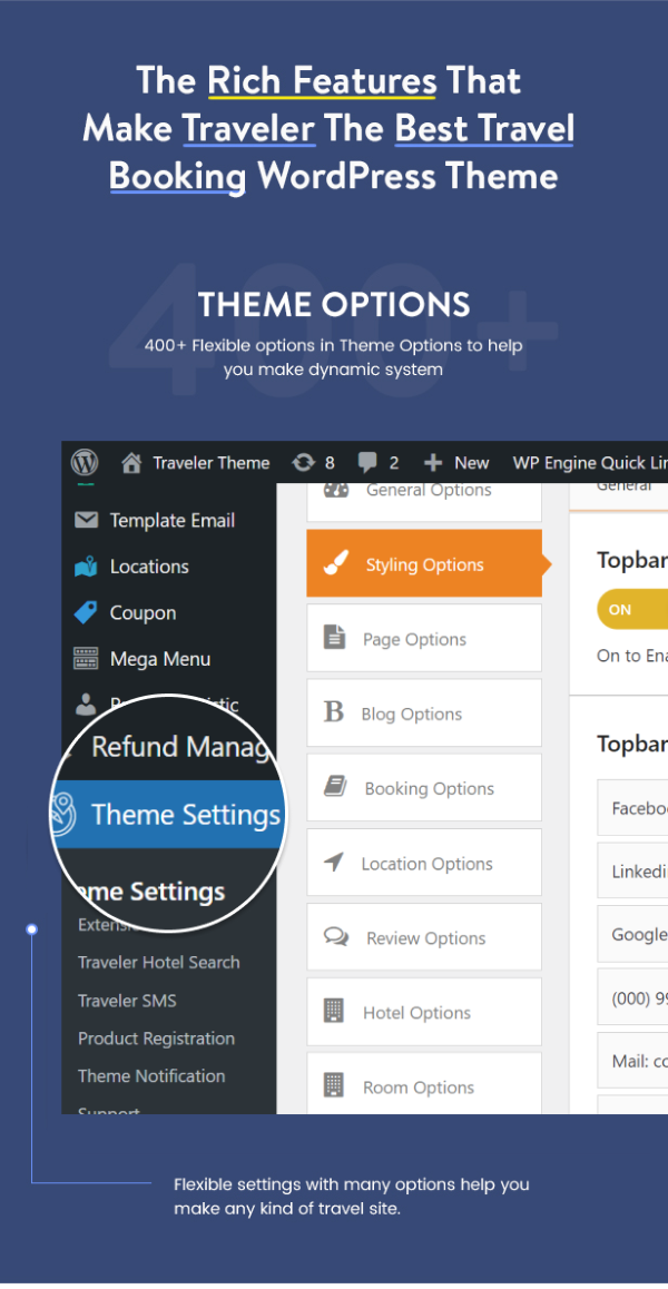 traveler travel booking wordpress theme 4