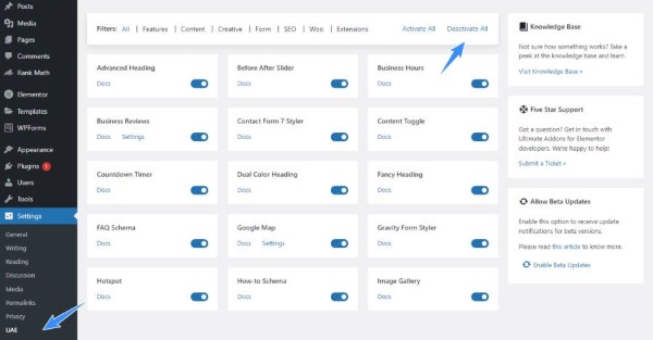 Hướng dẫn cài đặt & kích hoạt Ultimate Addons for Elementor Hướng dẫn cài đặt & kích hoạt Ultimate Addons for Elementor