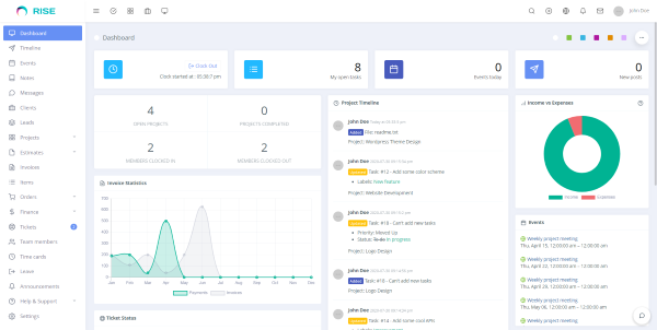 Tính năng nổi bật của Ultimate Project Manager CRM PRO Tính năng nổi bật của Ultimate Project Manager CRM PRO