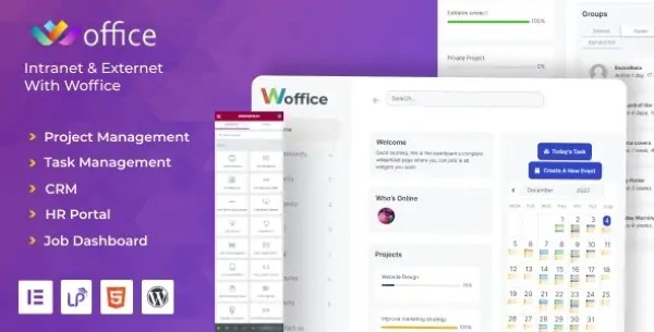 Những tính năng nổi bật của Woffice Theme
